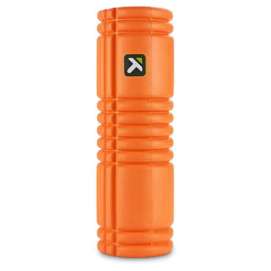 "The TriggerPoint GRID VIBE™ Plus vibrating foam roller pairs the multi-density GRID® surface with vibration technology." 