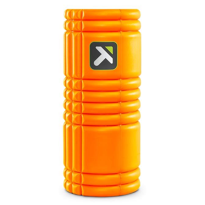 "The TriggerPoint GRID® Foam Roller (orange) is the go-to muscle roller to release muscle pain and tightness."